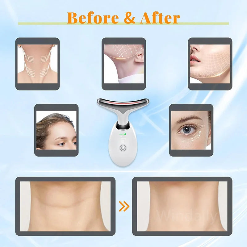 7-Color LED SkinLift Device – Face & Neck Firming Tool by The Youth Spring