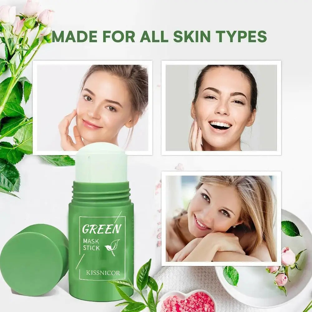 GreenTea Glow Stick Mask – Deep Cleanse & Balance (40g)