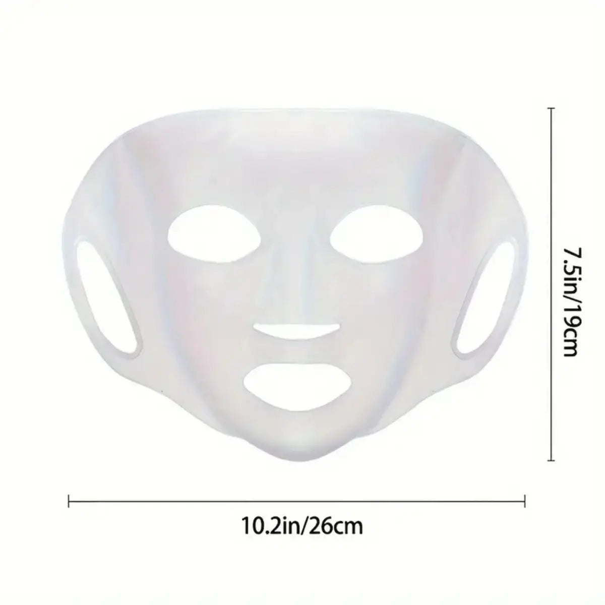 Silicone Face Mask Holder - Reusable, Evaporation-Proof, Moisturizing Facial Mask Cover, Beauty Face Tool - Includes Travel