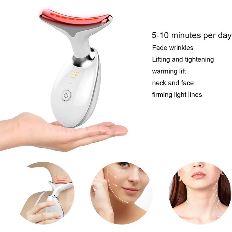 7-Color LED SkinLift Device – Face & Neck Firming Tool by The Youth Spring