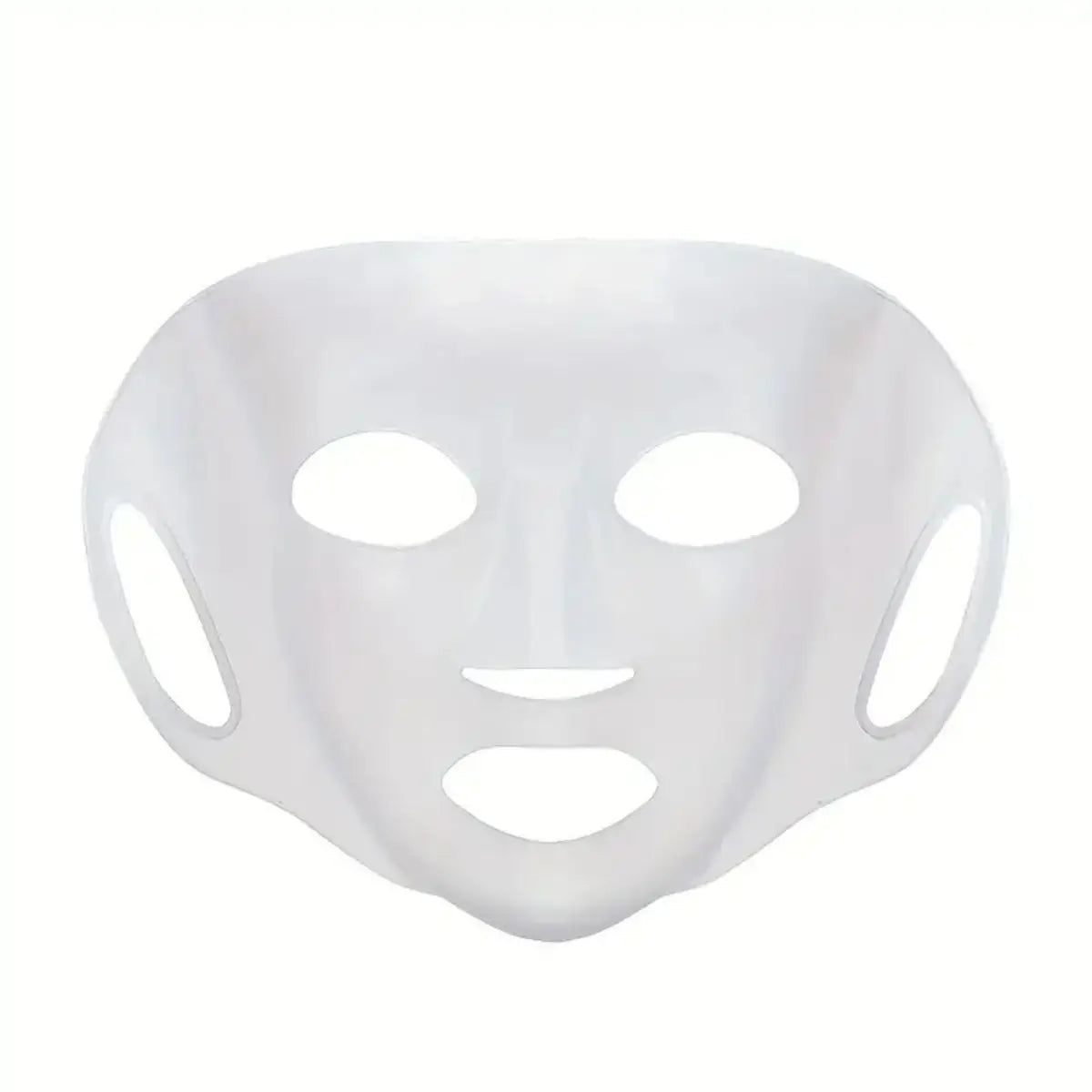 Silicone Face Mask Holder - Reusable, Evaporation-Proof, Moisturizing Facial Mask Cover, Beauty Face Tool - Includes Travel