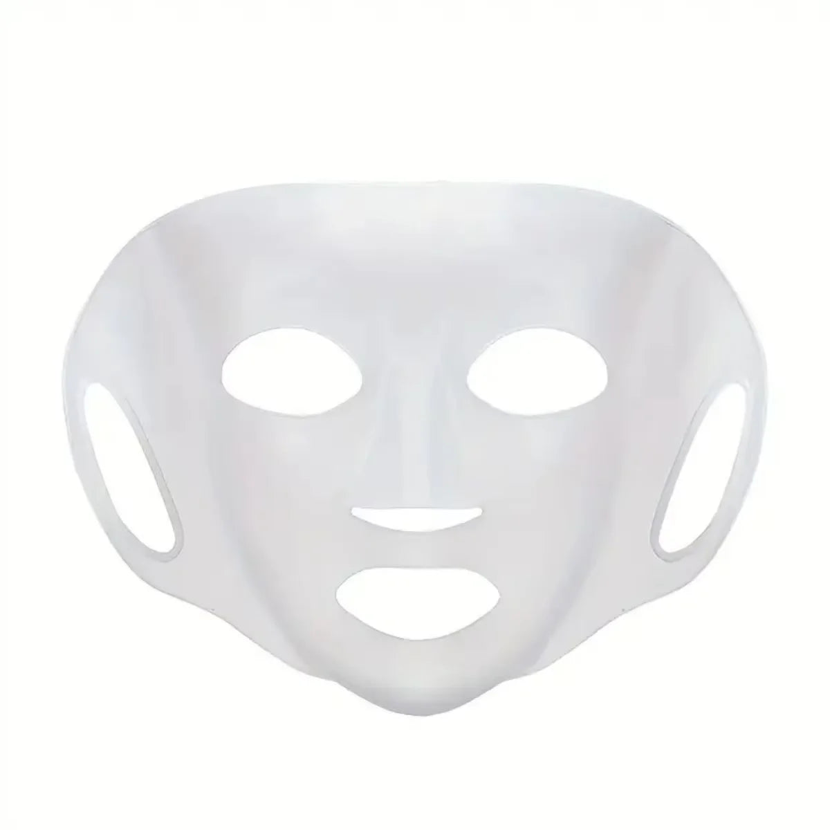Silicone Face Mask Holder - Reusable, Evaporation-Proof, Moisturizing Facial Mask Cover, Beauty Face Tool - Includes Travel
