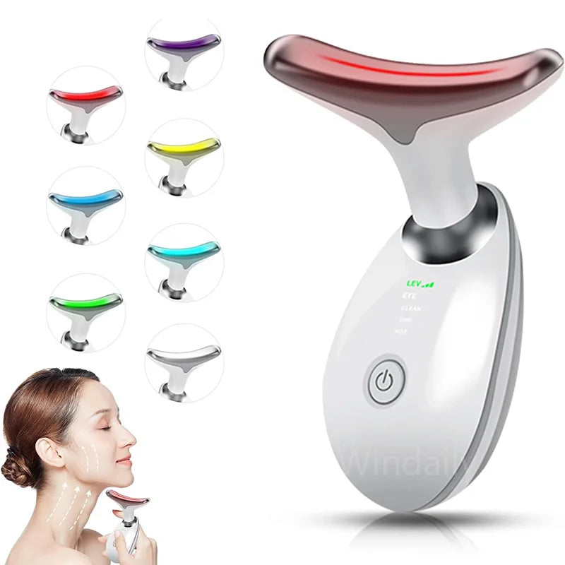 7-Color LED SkinLift Device – Face & Neck Firming Tool by The Youth Spring